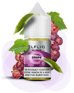 Рідина ELF LIQ 30 мл 50 мг - Grape (Виноград) RID-ELF-30-50-GRA фото