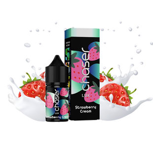 Рідина Chaser LUX 11 мл 65 мг - Strawberry Cream (Полуничний Крем) RID-CH-LUX-11-65-SCR фото