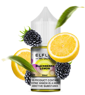 Рідина ELF LIQ 30 мл 50 мг - Blackberry Lemon (Ожина Лимон) RID-ELF-30-50-BLE фото