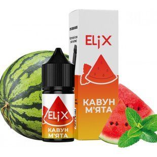 Рідина ELiX 30 мл 50 мг - Кавун М&rsquo;ята RID-ELIX-30-50-KMT фото