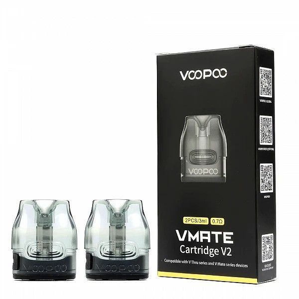 Картридж VooPoo Vmate V2 - 3 мл, 1.2 Ом CART-VOO-VMATE2-3-12 фото