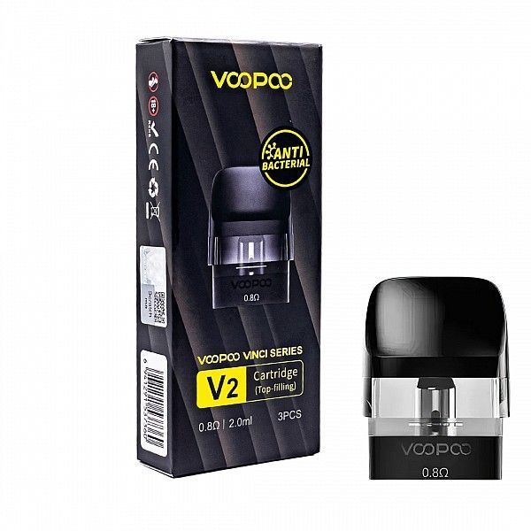 Картридж VooPoo Vinci V2 - 2 мл, 0.8 Ом CART-VOO-VINCI2-2-08 фото