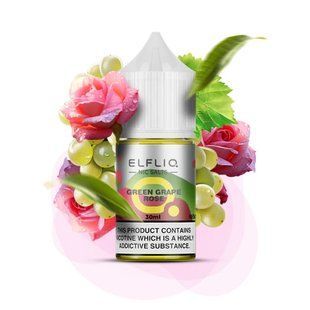 Рідина ELF LIQ 30 мл 50 мг - Green Grape Rose (Зелений Виноград Роза) RID-ELF-30-50-GGR фото