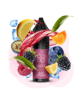 Рідина Lucky 15 мл 50 мг - Berry Lemonade (Ягідний Лимонад) RID-LUC-15-50-BLD фото