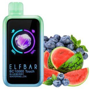 Одноразка ELF BAR BC10000 Touch - Blueberry Watermelon (Чорниця Кавун) OD-ELF-BC10000T-BBW фото