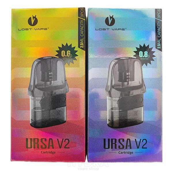 Картридж Lost Vape Ursa Nano V2 - 2.5 мл, 0.6 Ом CART-LV-URSA2-25-06 фото