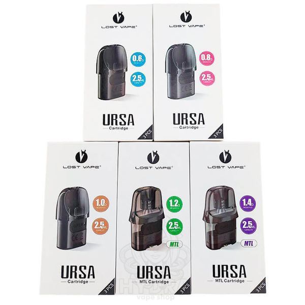 Картридж Lost Vape Ursa Nano V2 - 2.5 мл, 0.6 Ом CART-LV-URSA2-25-06 фото