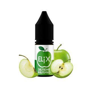 Рідина ELiX 10 мл 60 мг - Зелене Яблуко RID-ELIX-10-60-ZYB фото