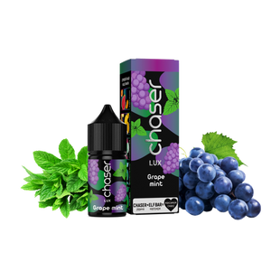 Рідина Chaser LUX 30 мл 50 мг - Grape Mint (Виноград М'ята) RID-CH-LUX-30-50-GRM фото