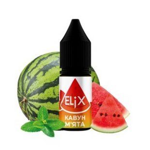 Рідина ELiX 10 мл 50 мг - Кавун М&rsquo;ята RID-ELIX-10-50-KMT фото
