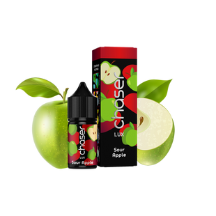 Рідина Chaser LUX 30 мл 50 мг - Sour Apple (Кисле Яблуко) RID-CH-LUX-30-50-SAP фото