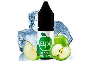 Рідина ELiX 10 мл 50 мг - Зелене Яблуко Лід RID-ELIX-10-50-ZYL фото