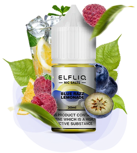 Рідина ELF LIQ 30 мл 50 мг - Blue Razz Lemonade (Блакитна Малина Лимонад) RID-ELF-30-50-BRL фото